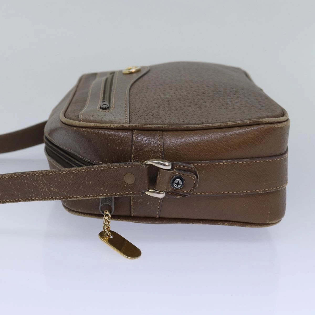 GUCCI Shoulder Bag Leather Brown 001 1051 1231  ep4753