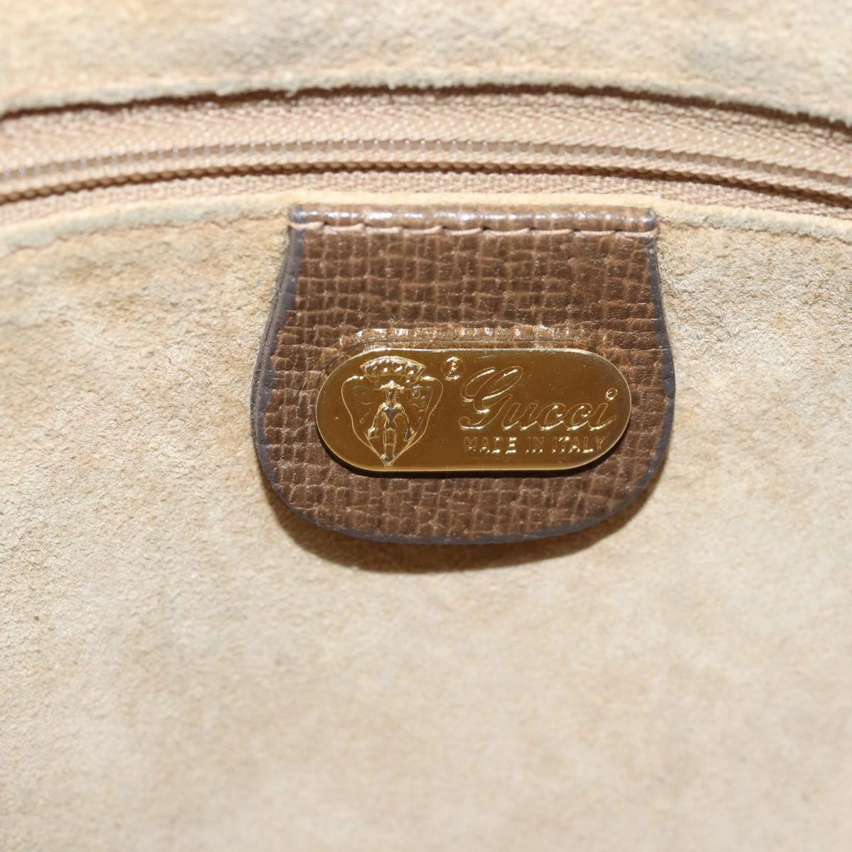 GUCCI Shoulder Bag Leather Brown 001 1051 1231  ep4753
