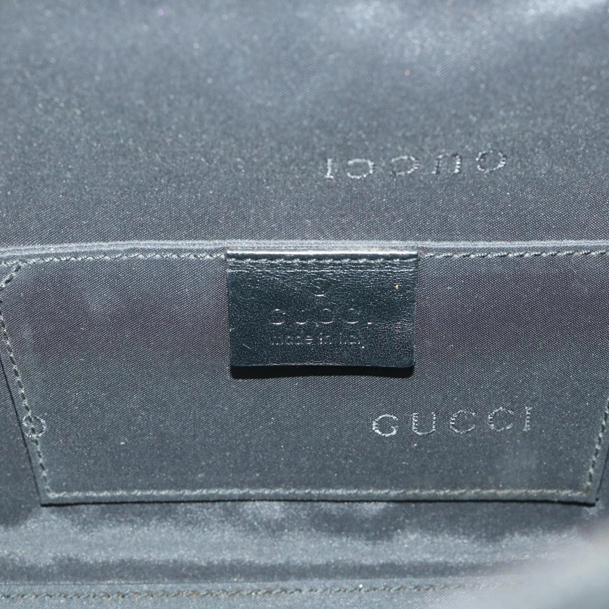 GUCCI Shoulder Bag Nylon Black  56329