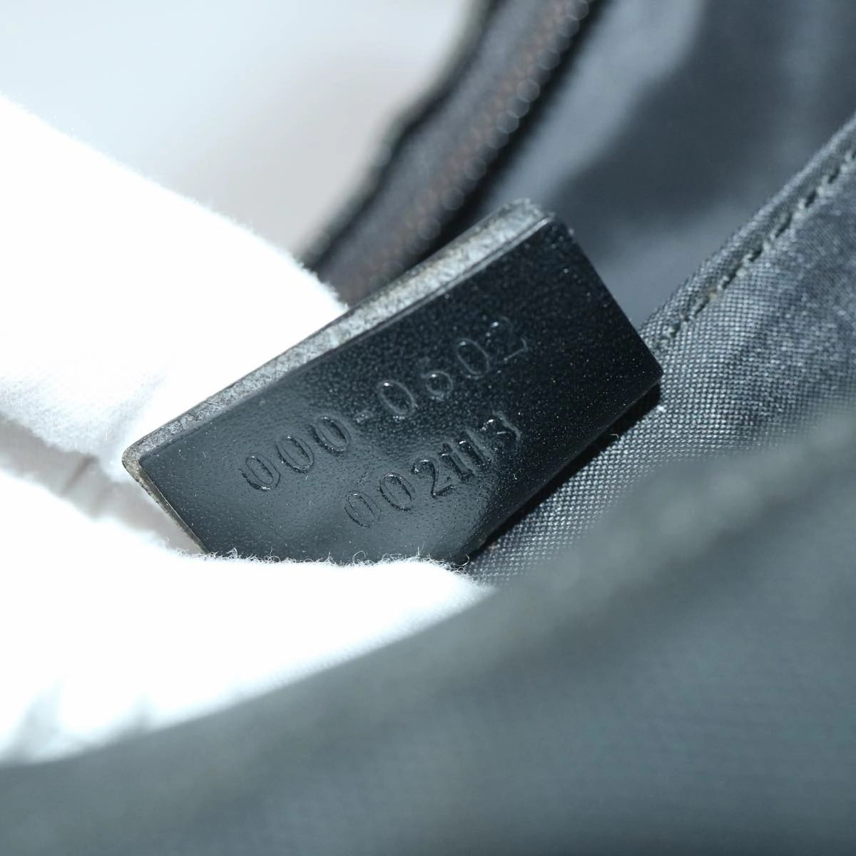 GUCCI Shoulder Bag Nylon Black  56329