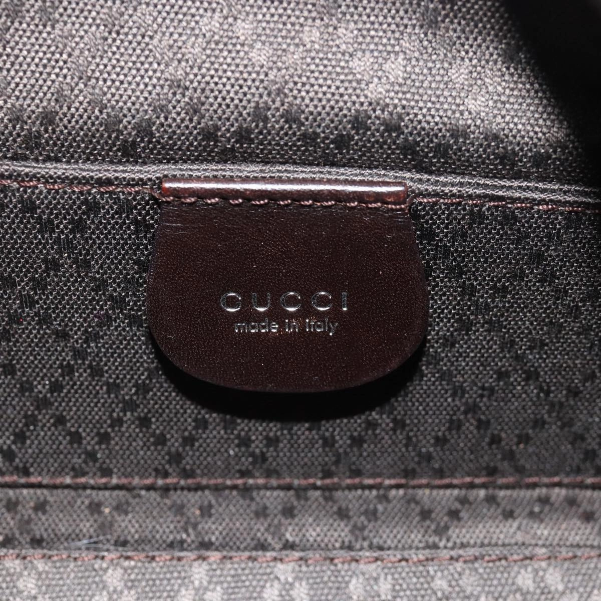 GUCCI Shoulder Bag Nylon Brown 000 2113 0602  bs15501