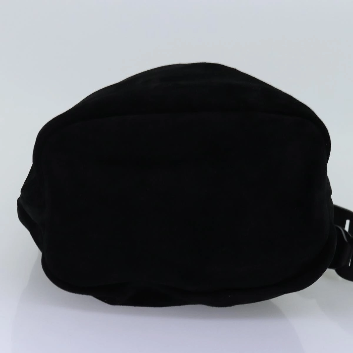 GUCCI Shoulder Bag Suede Black 001 2040 1828  74232