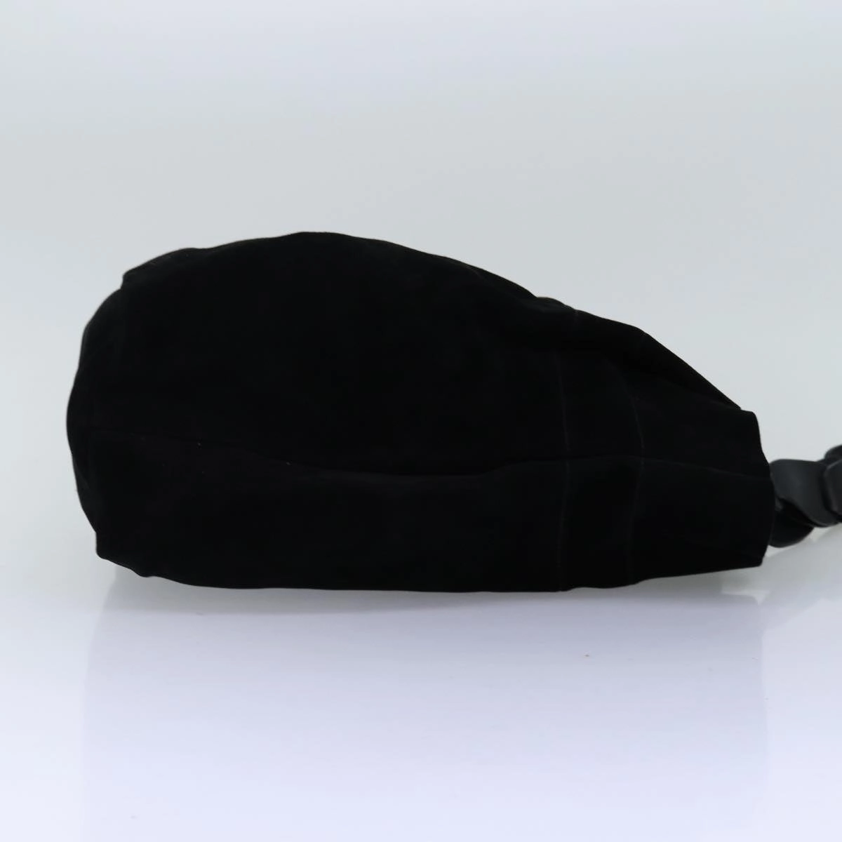 GUCCI Shoulder Bag Suede Black 001 2040 1828  74232
