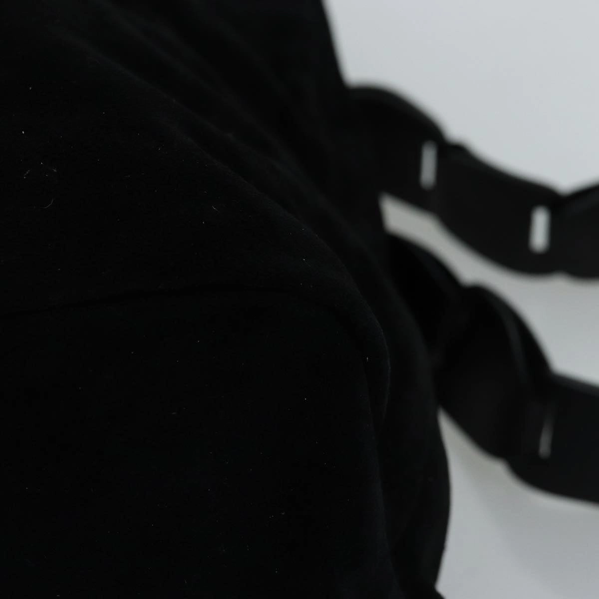 GUCCI Shoulder Bag Suede Black 001 2040 1828  74232