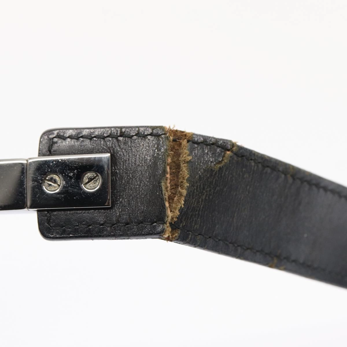 GUCCI Shoulder Bag Suede Black 001 3767  bs16234