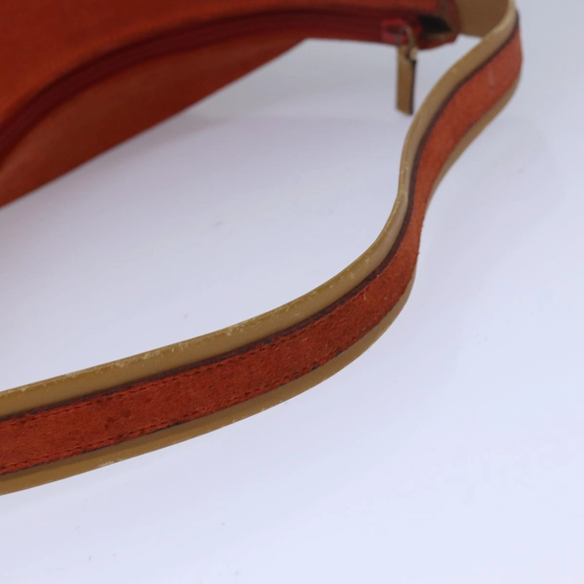 GUCCI Shoulder Bag Suede Orange 001 3386  79169