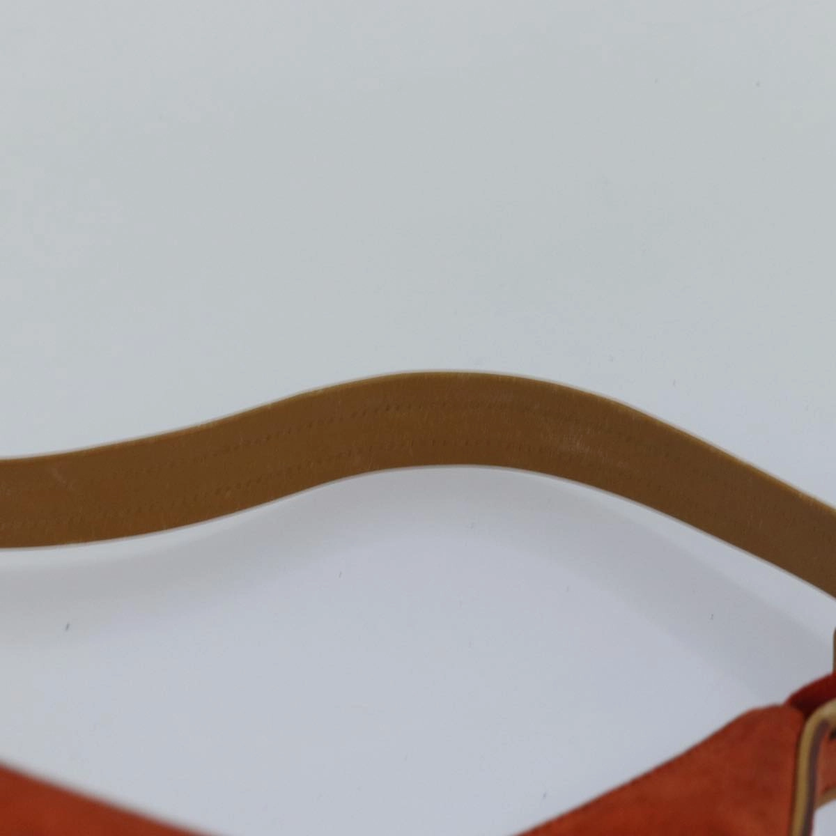 GUCCI Shoulder Bag Suede Orange 001 3386  79169