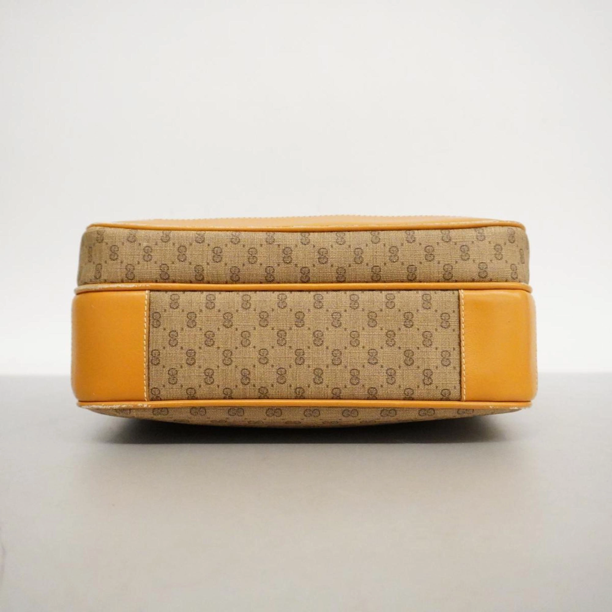 Gucci Signature Treasure  Canvas Shoulder Bag ()