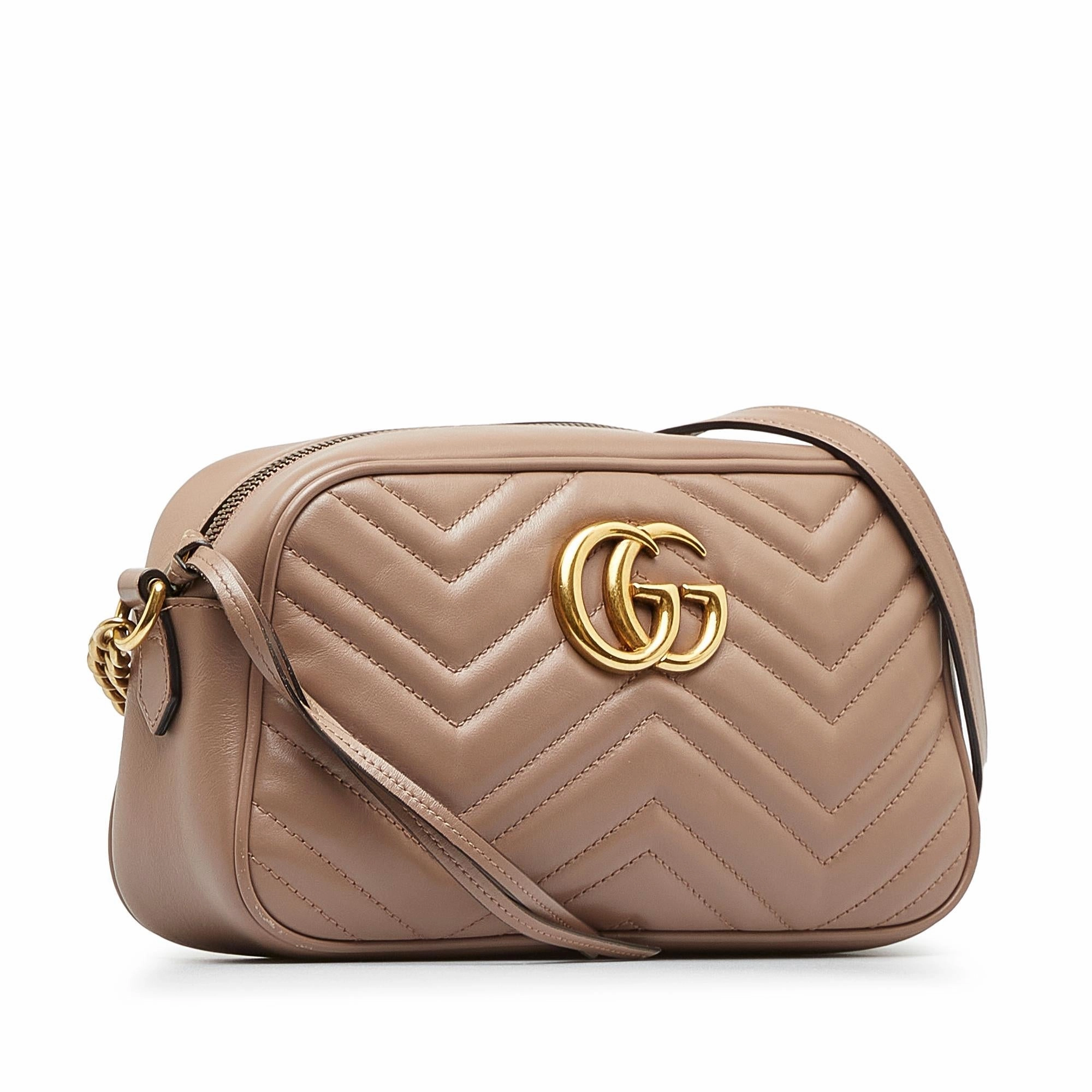 Gucci Small GG Marmont Matelasse Crossbody (SHG-aQeieH)