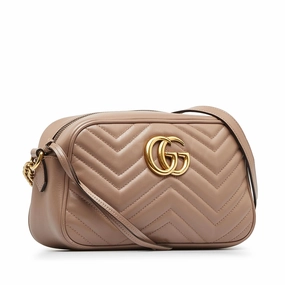 Gucci Small GG Marmont Matelasse Crossbody (SHG-aQeieH)