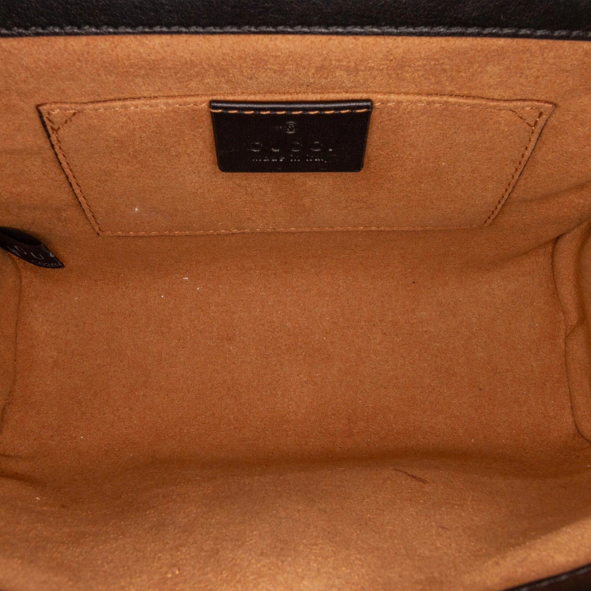 Gucci Small GG Supreme Padlock Crossbody (SHG-lh7Ikz)
