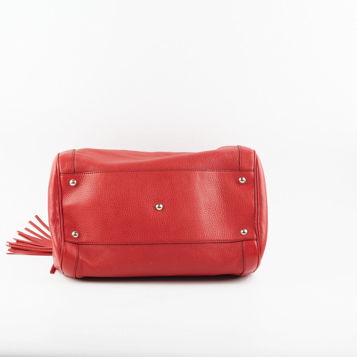 Gucci Soho Boston Red Top Handle Bag