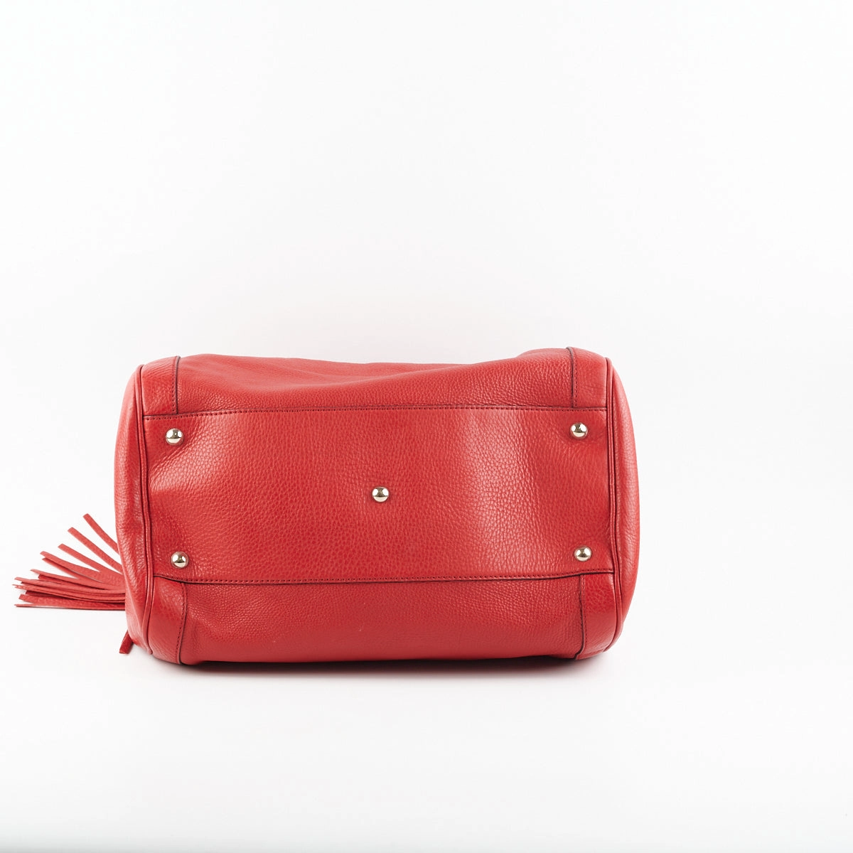 Gucci Soho Boston Red Top Handle Bag