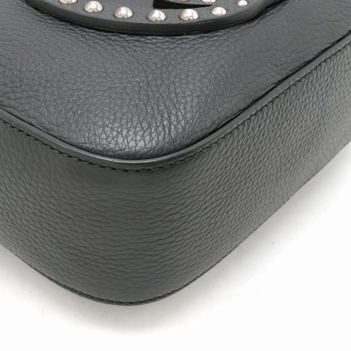Gucci Soho Disco Leather Shoulder Bag Black