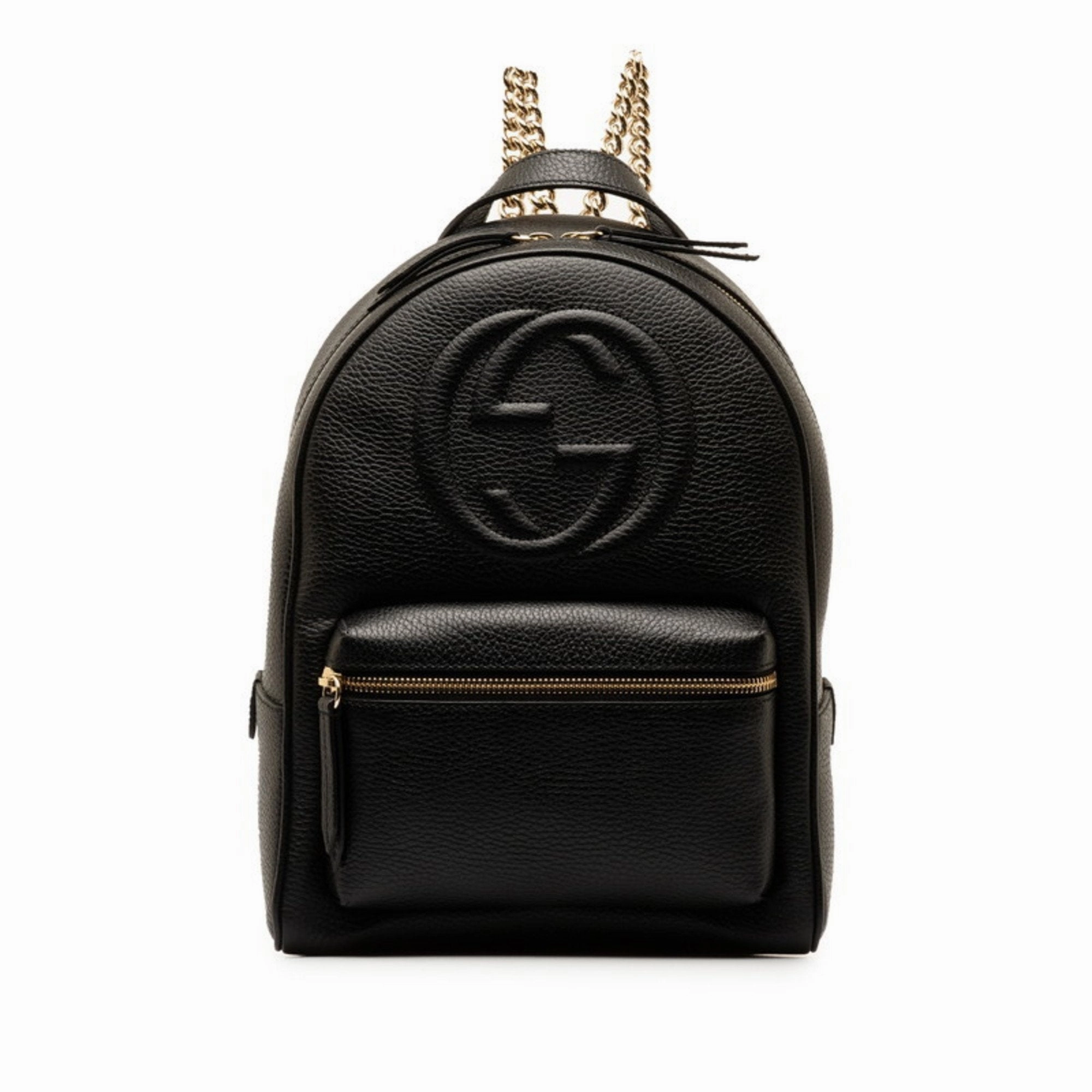 Gucci Soho  Leather Backpack Bag ()
