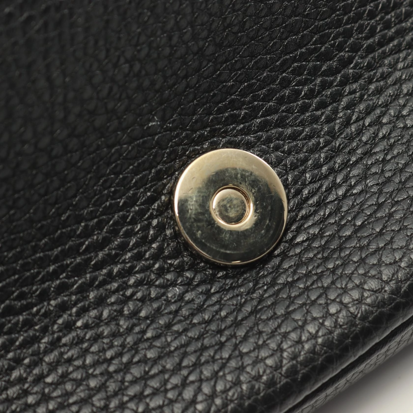 Gucci Soho Leather Shoulder Bag Black