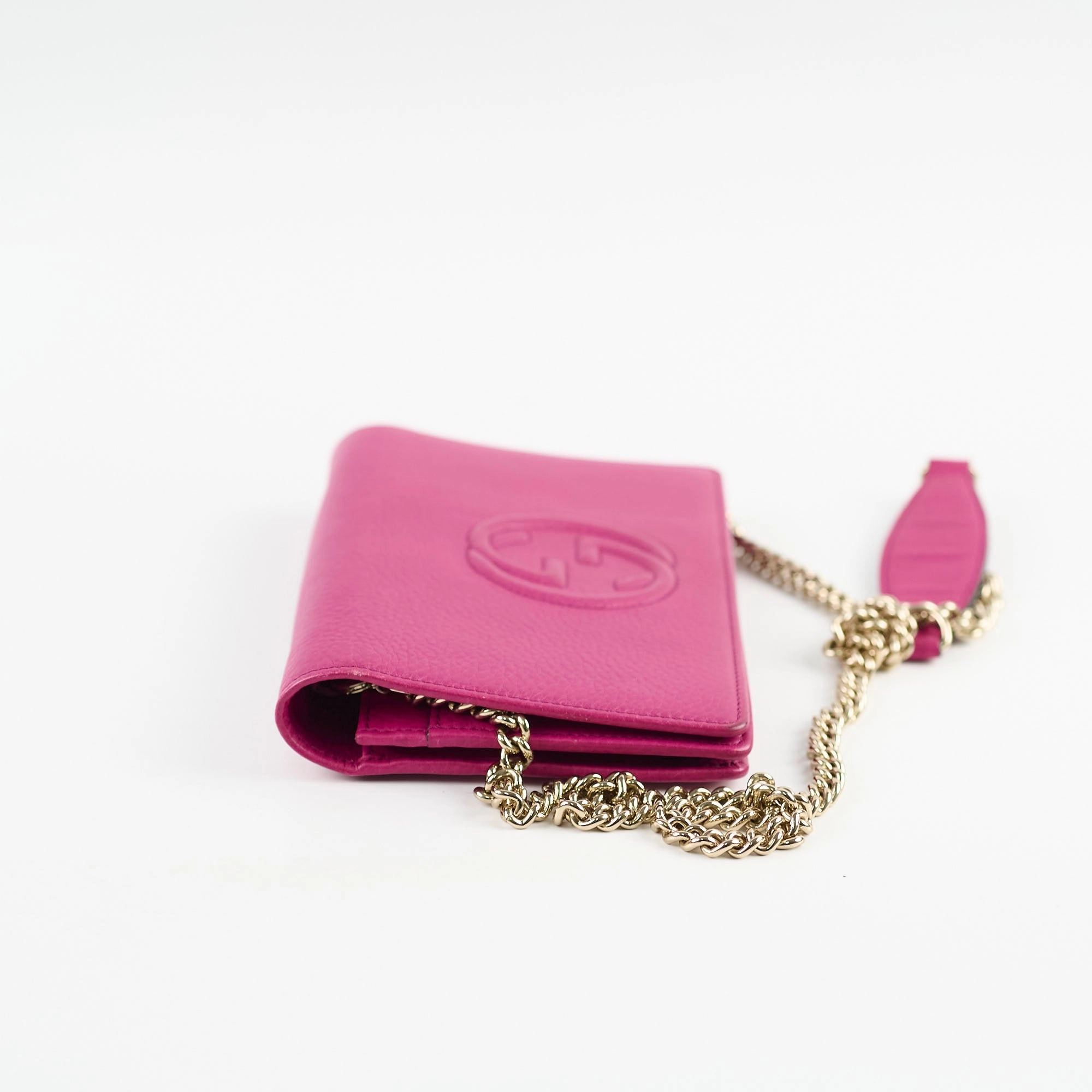 Gucci Soho Wallet on Chain Purple Bag