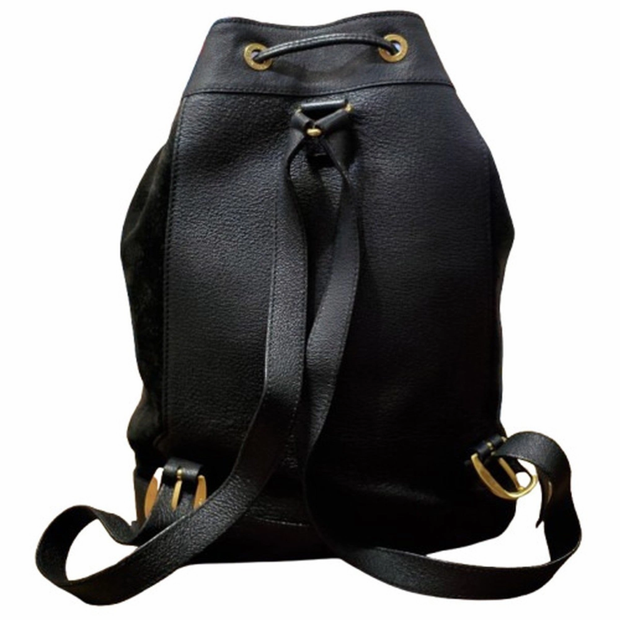 Gucci  Suede Leather Backpack (Pre-Owned)