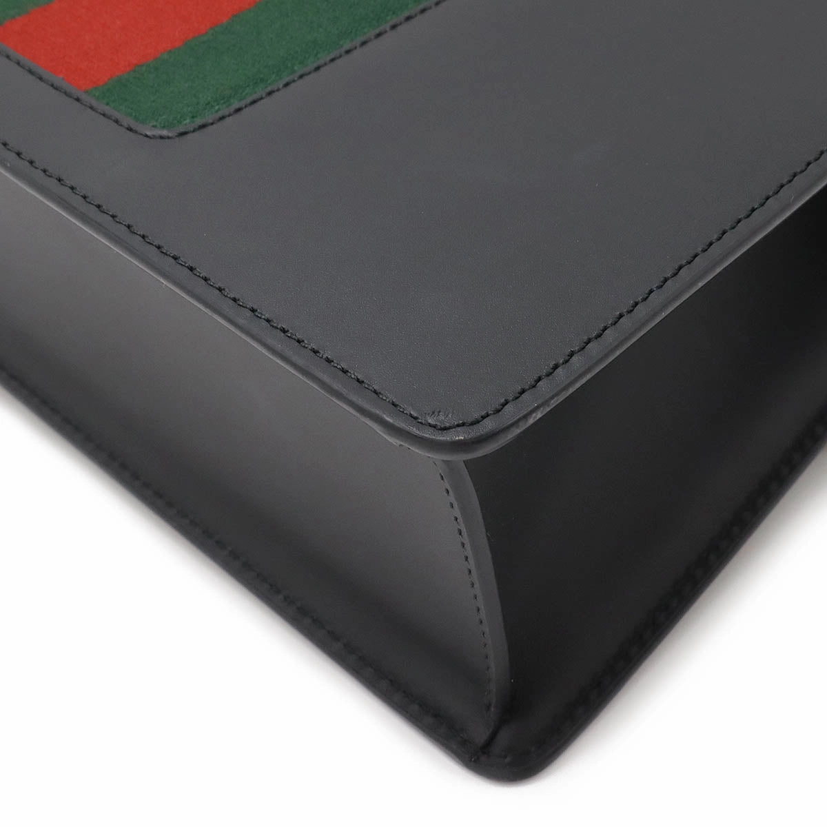 Gucci Sylvie Leather Ribbon Shoulder Bag