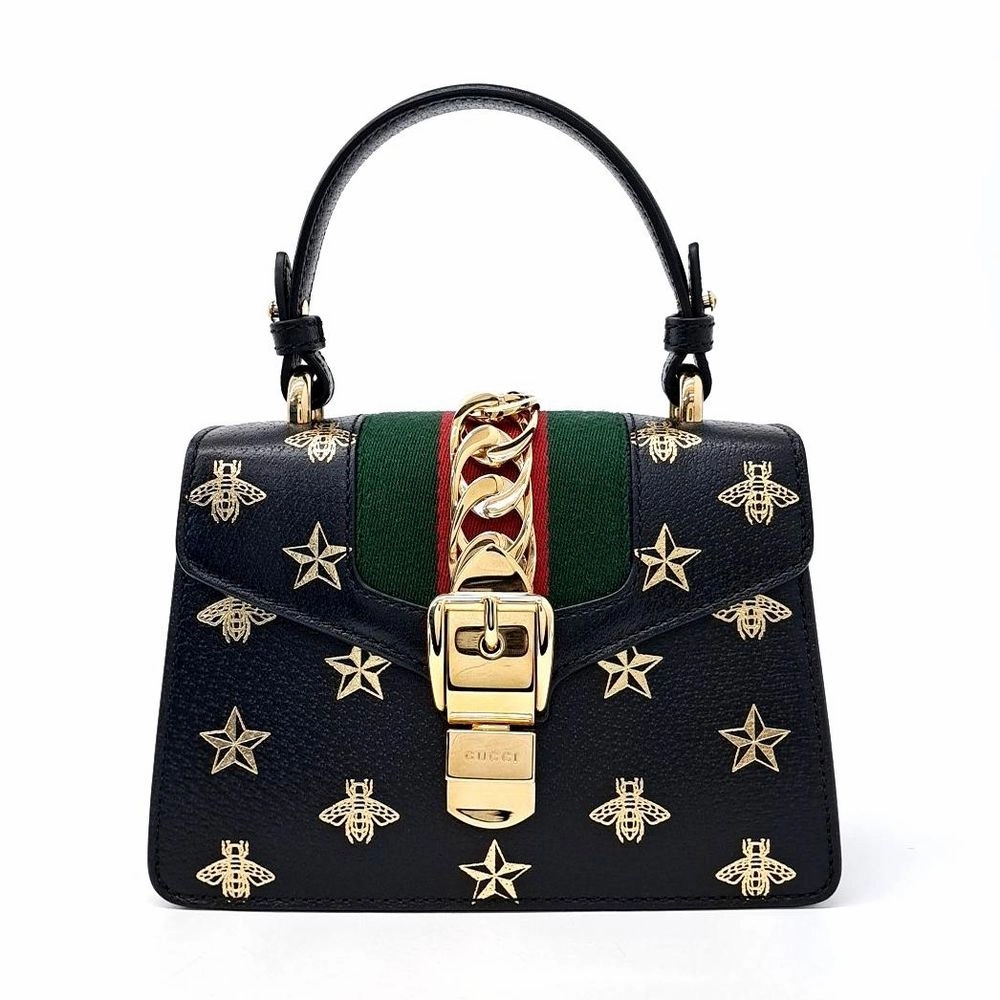 Gucci Sylvie Mini Tote And Crossbody Bag (470270) (6007487)