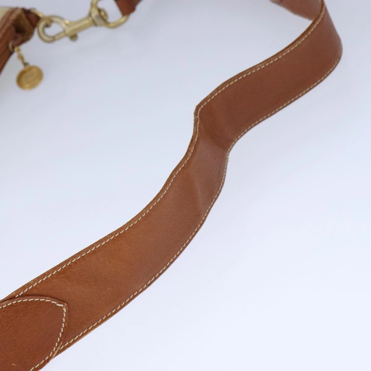 Gucci Vintage Beige Canvas Shoulder Bag ()