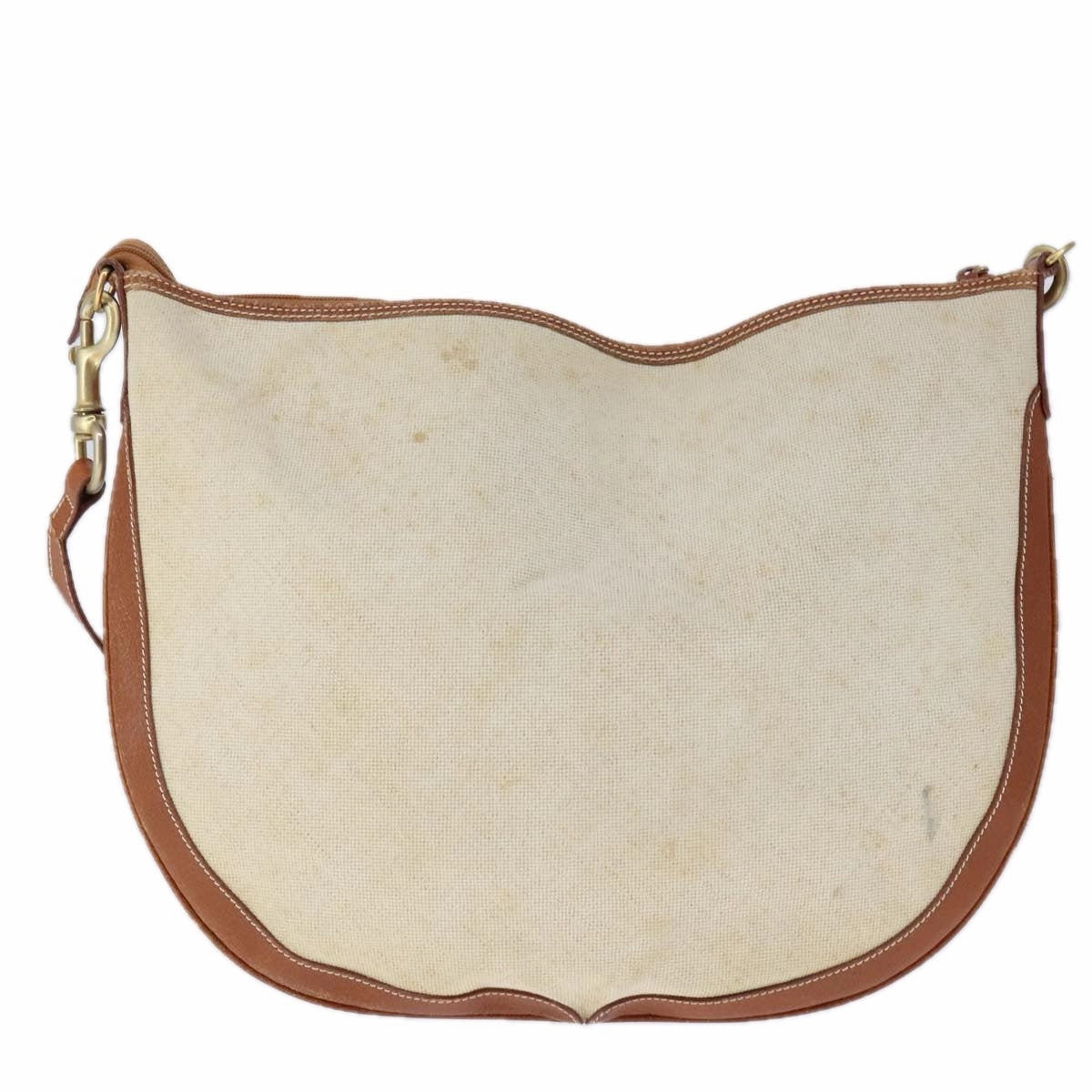 Gucci Vintage Beige Canvas Shoulder Bag ()
