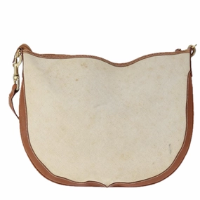 Gucci Vintage Beige Canvas Shoulder Bag ()