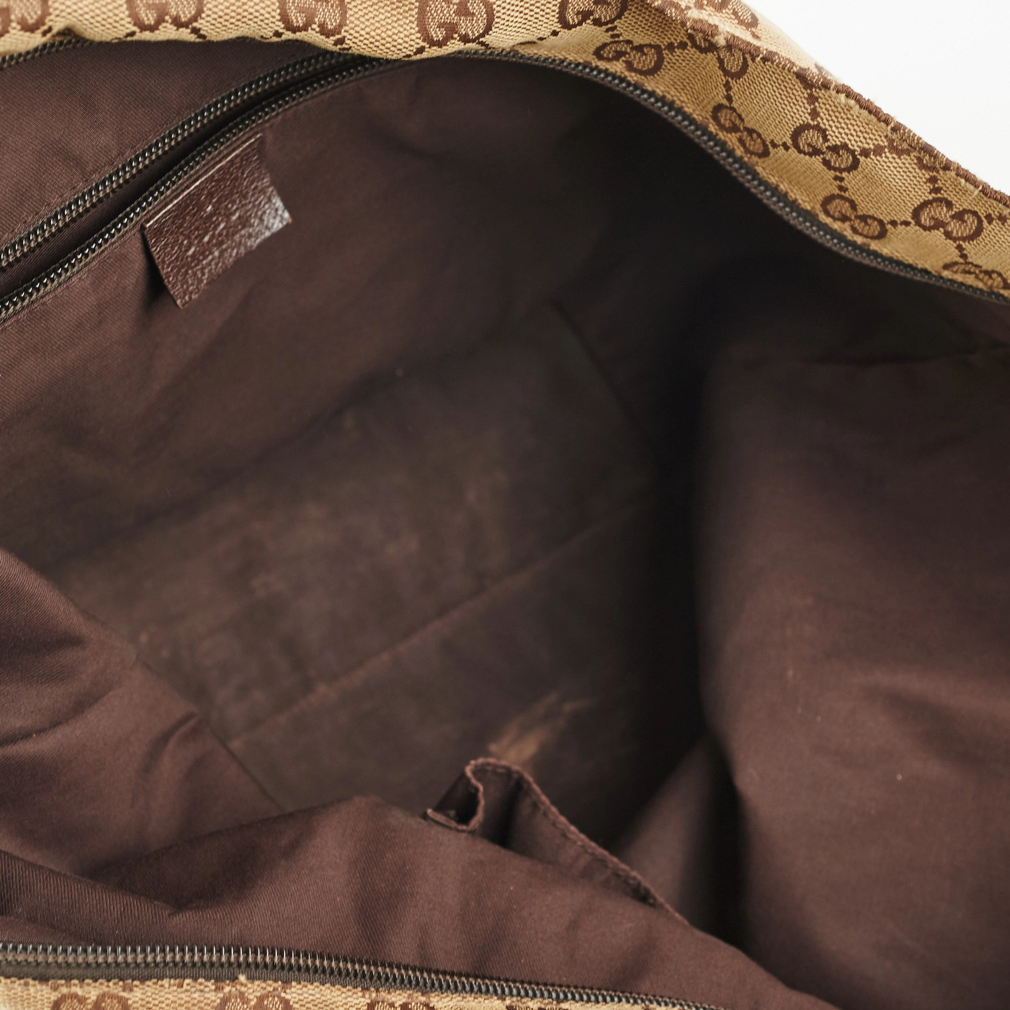 Gucci Vintage Canvas Tote