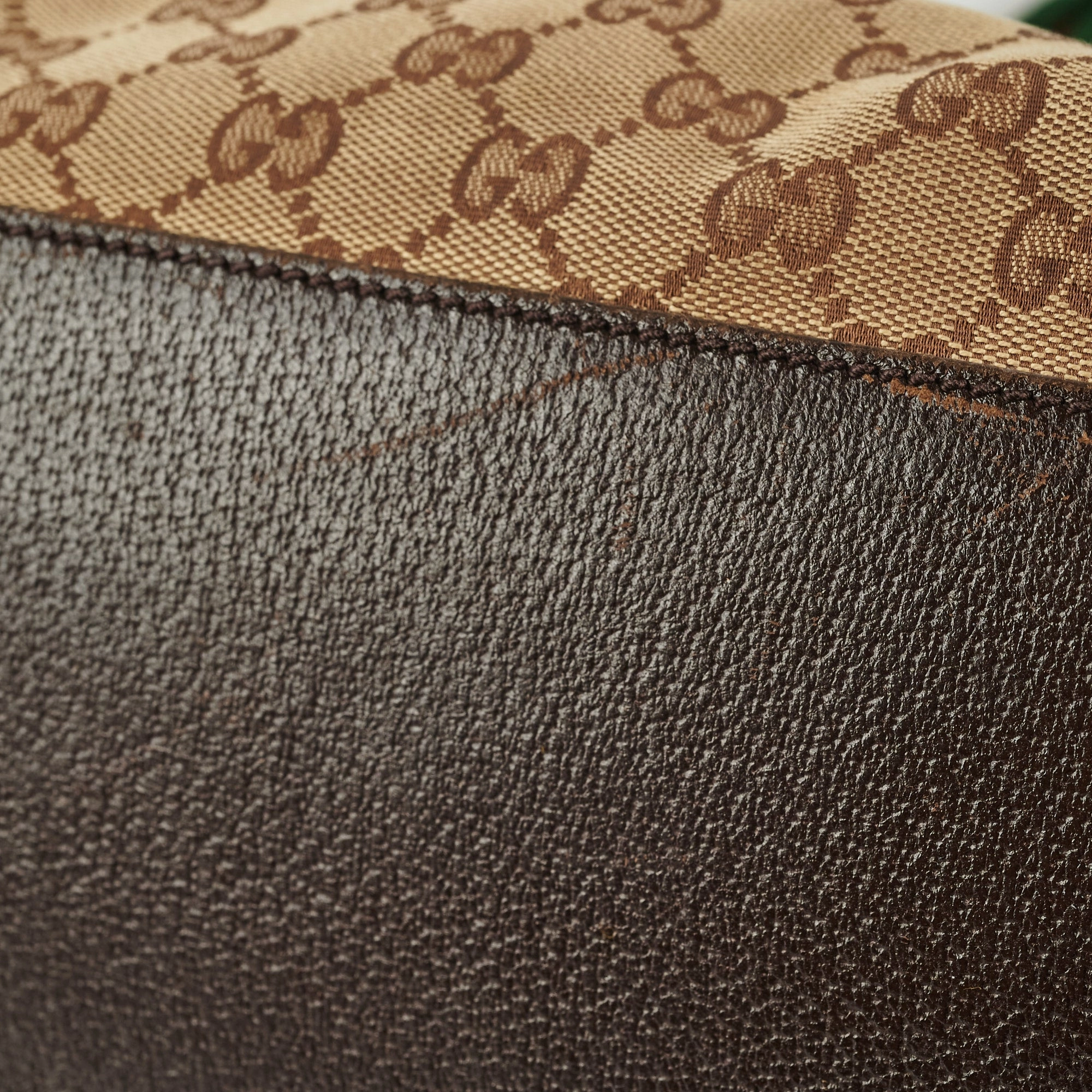 Gucci Vintage Canvas Tote