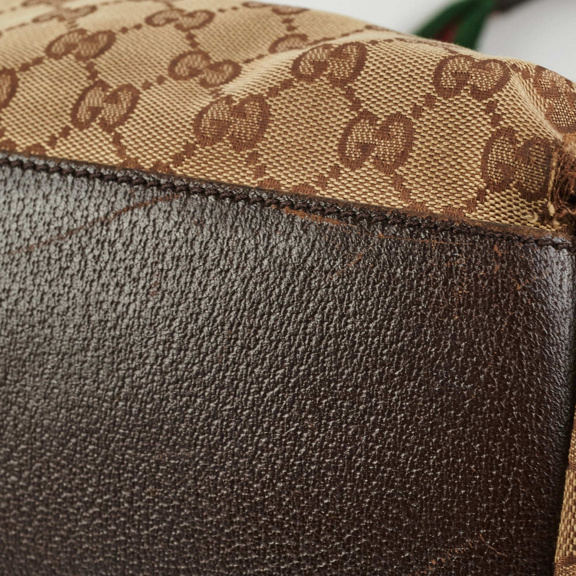 Gucci Vintage Canvas Tote