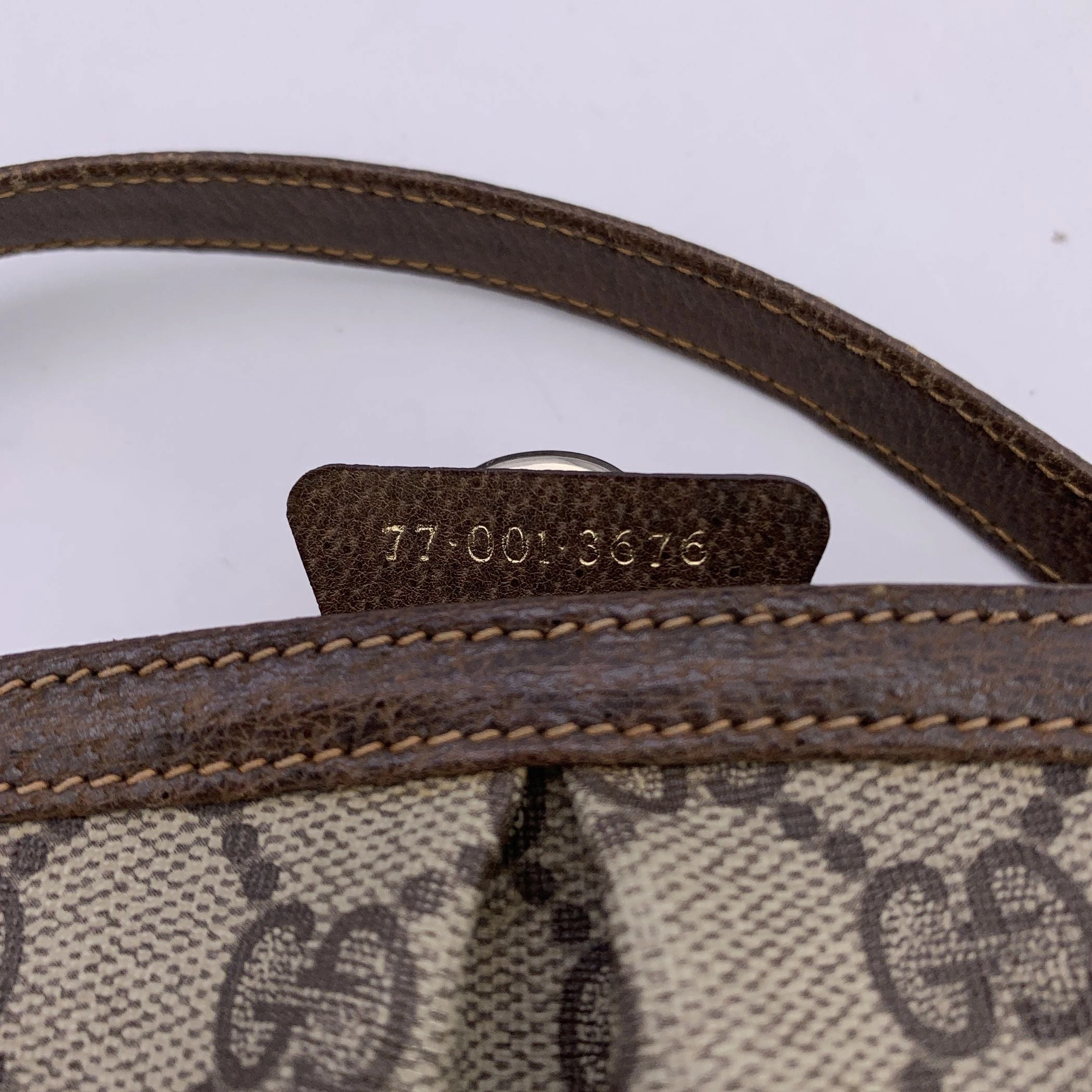 Gucci Vintage Cloth Crossbody Bag Ophidia