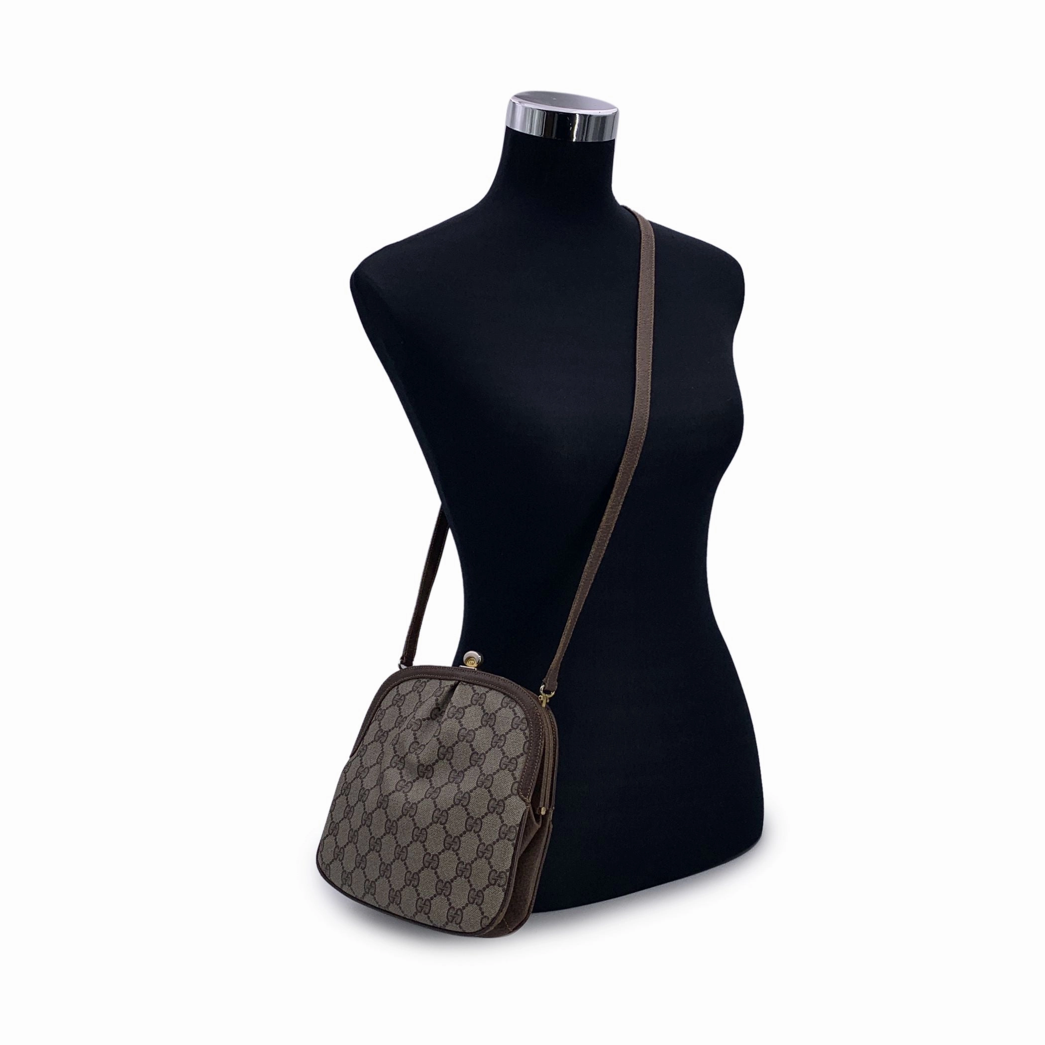 Gucci Vintage Cloth Crossbody Bag Ophidia