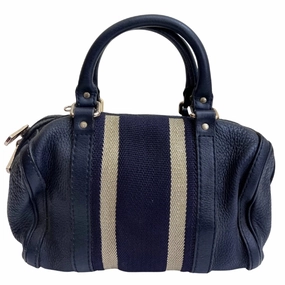 Gucci Vintage Web Boston Bag