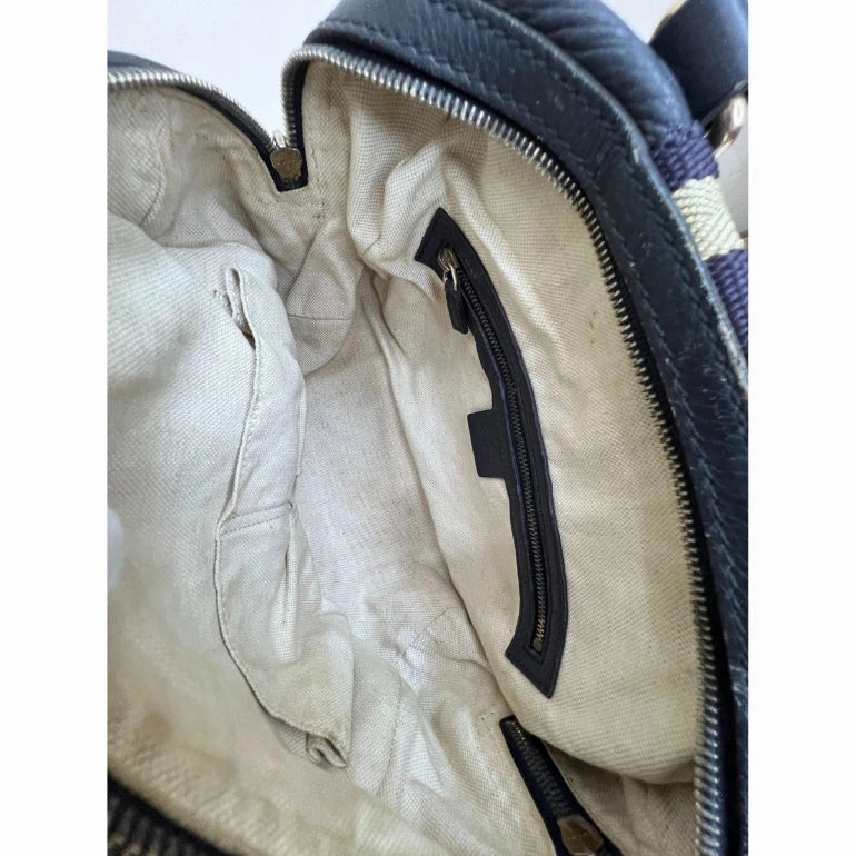 Gucci Vintage Web Boston Bag
