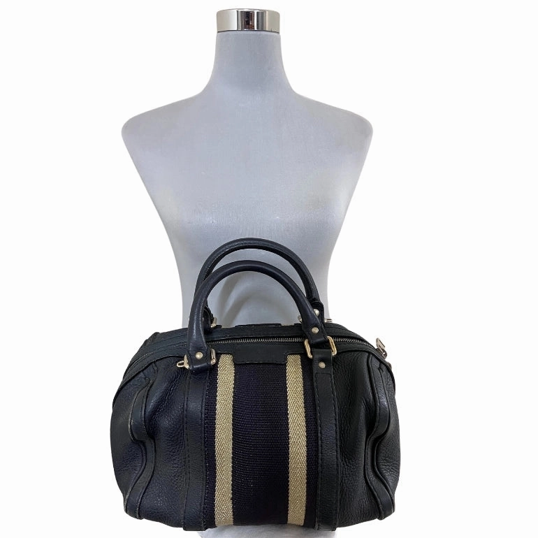 Gucci Vintage Web Boston Bag