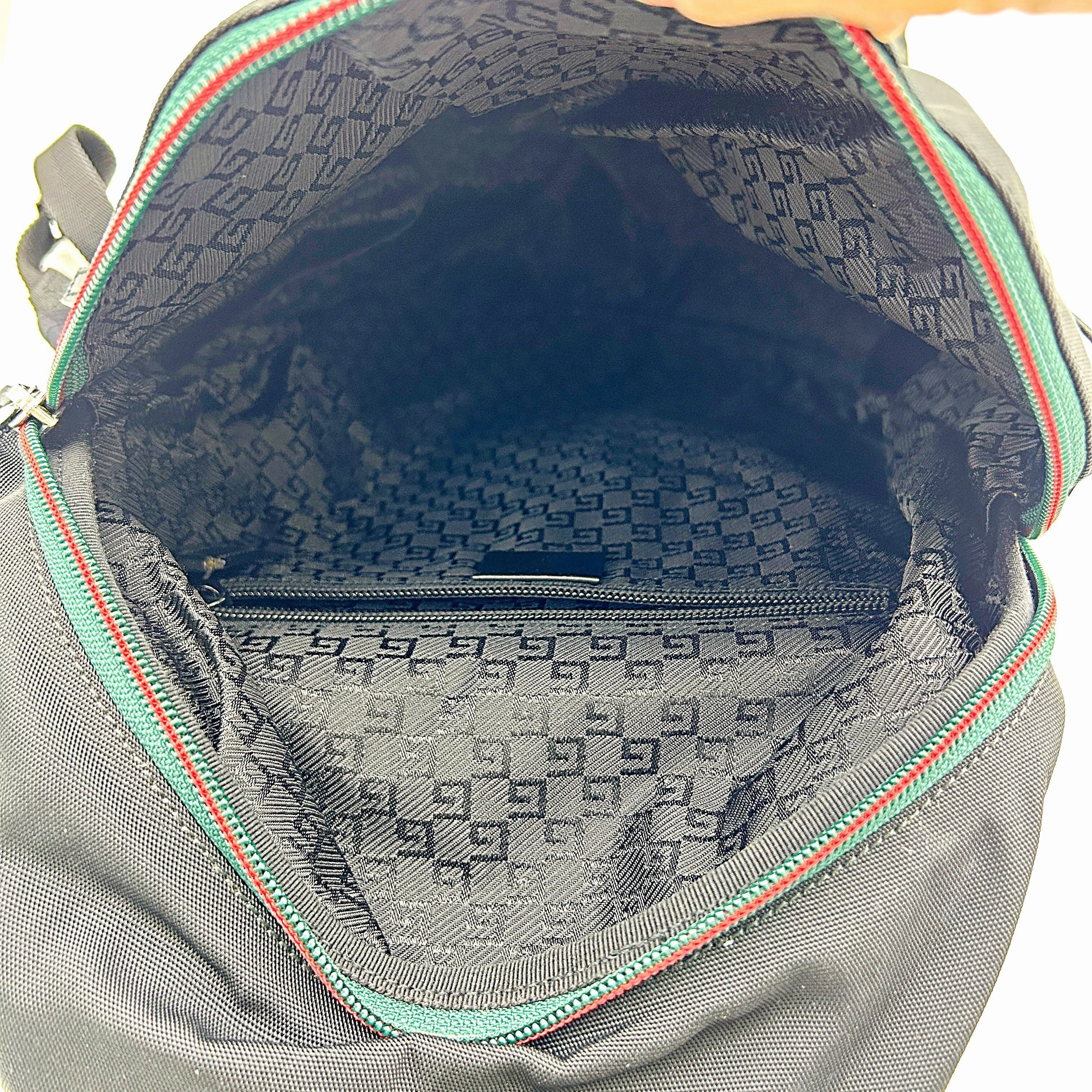 Gucci Web Backpack - Black Backpacks, Handbags gu5554cc