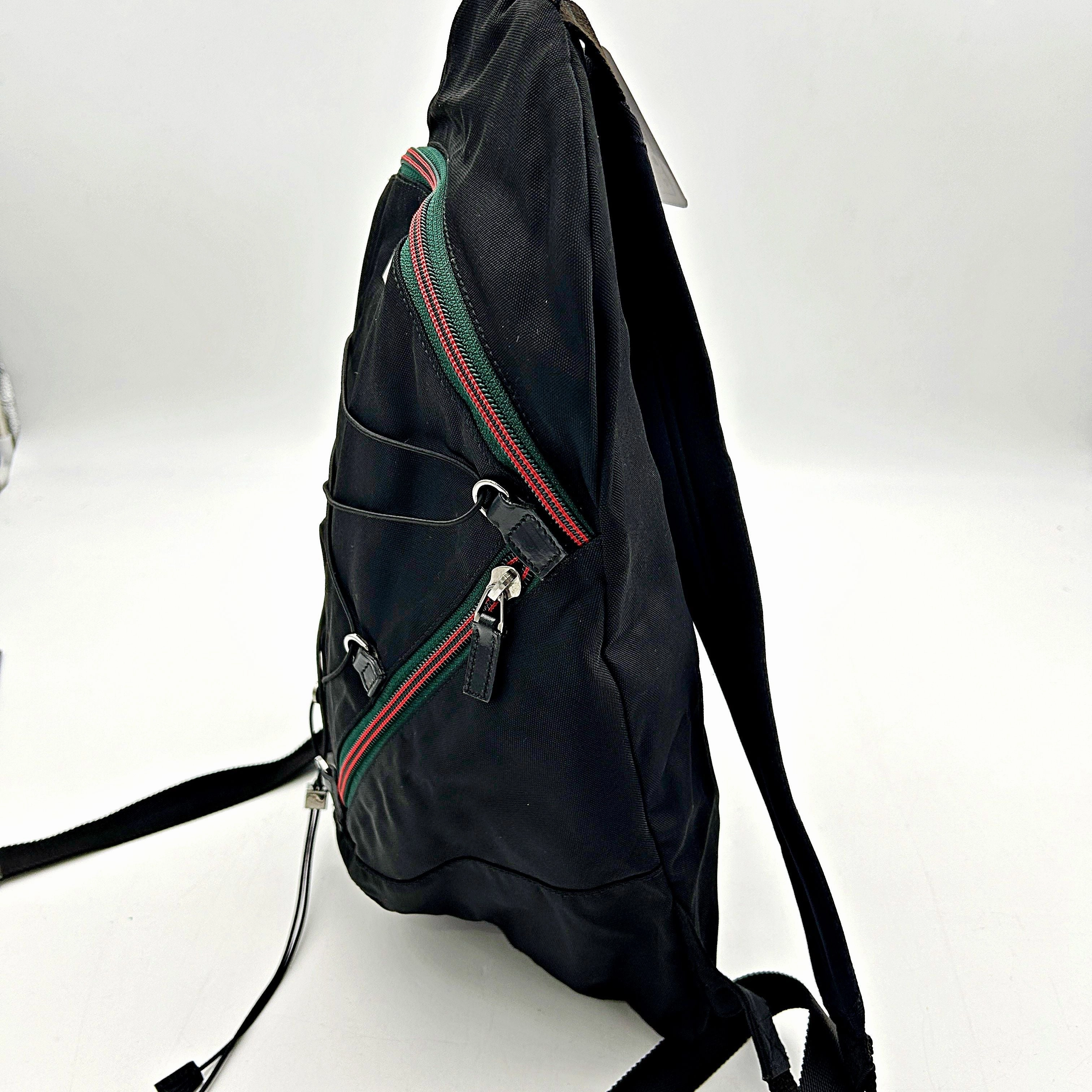 Gucci Web Backpack - Black Backpacks, Handbags gu5554cc