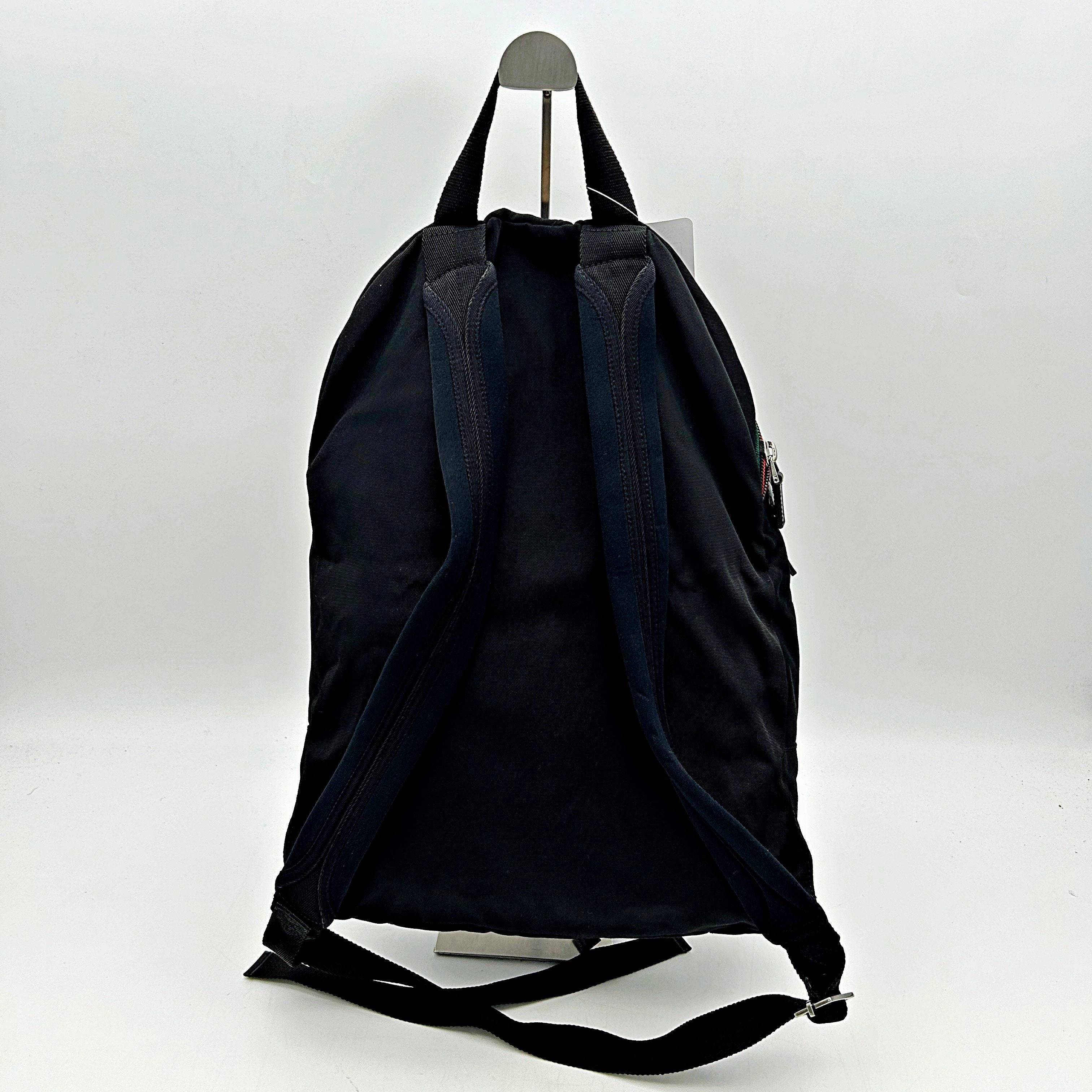 Gucci Web Backpack - Black Backpacks, Handbags gu5554cc