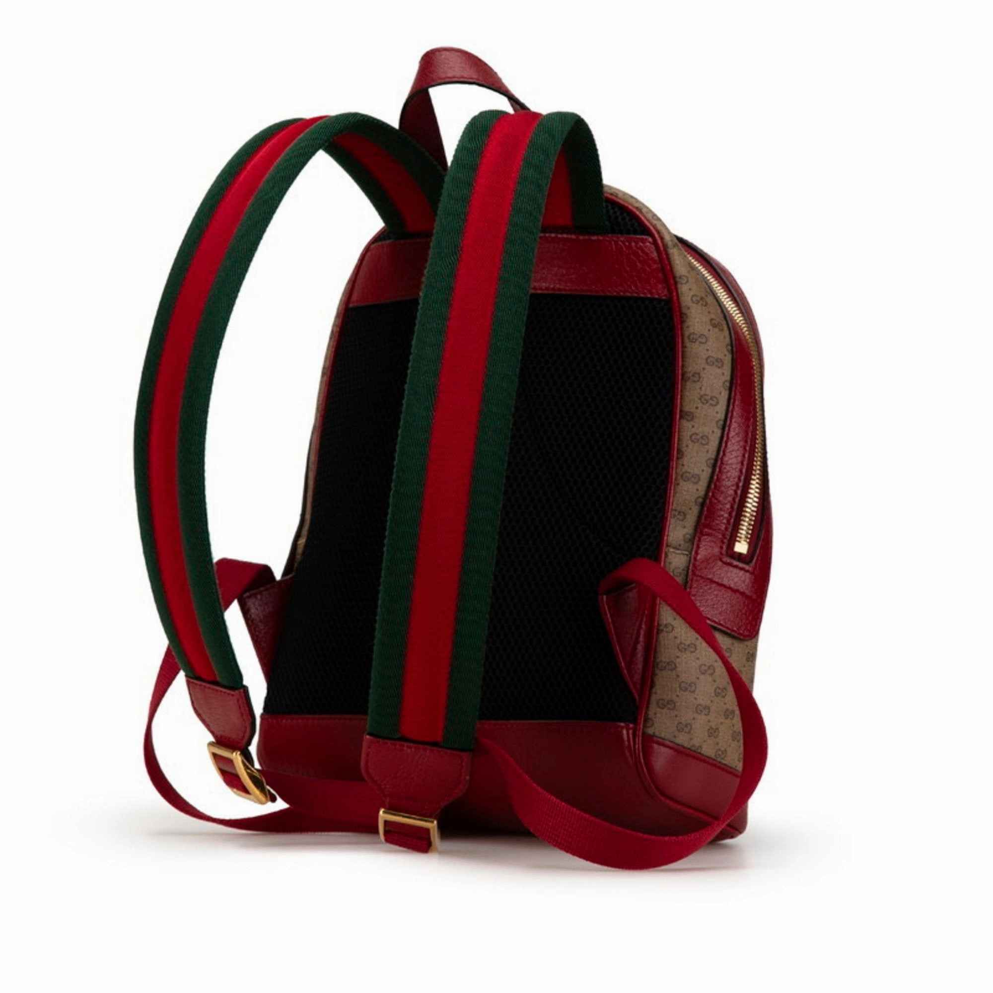 Gucci  Wine Pvc Leather Backpack (Pre-Owned)