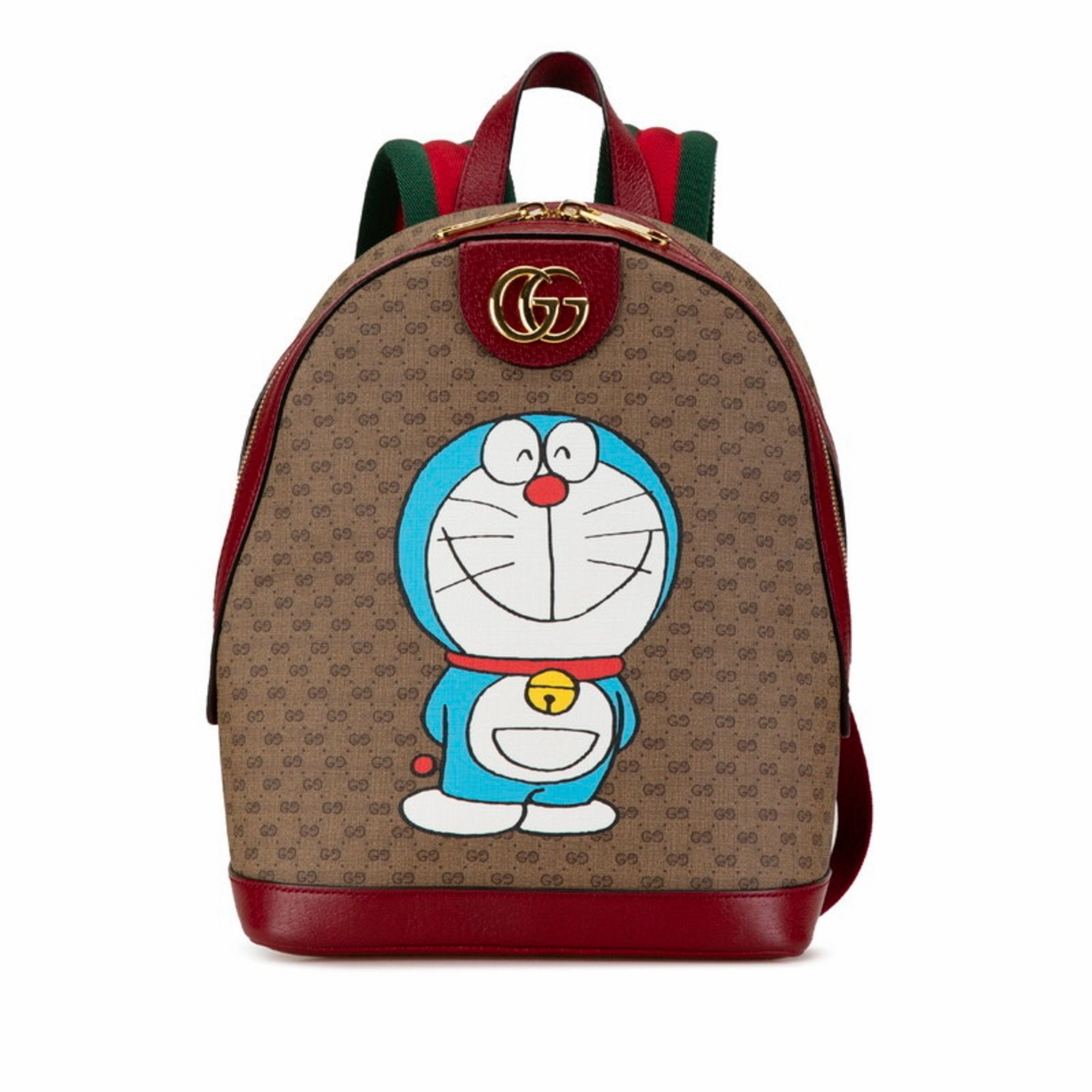 Gucci  Wine Pvc Leather Backpack (Pre-Owned)