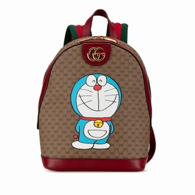 Gucci  Wine Pvc Leather Backpack (Pre-Owned)