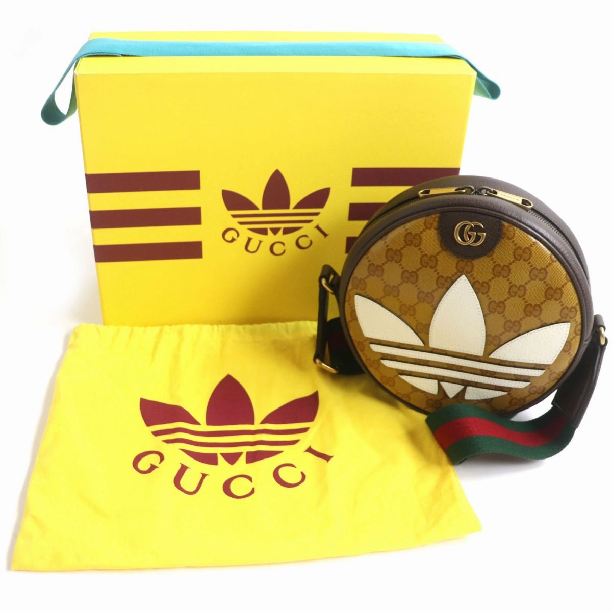 Gucci x Adidas Ophidia GG Crystal Shoulder Bag