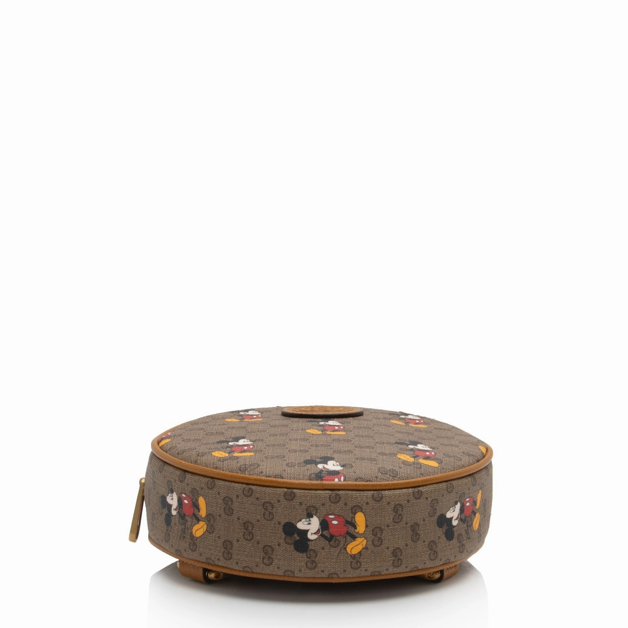 Gucci x Disney Micro GG Canvas Mickey Mouse Round Backpack (SHF-uOKFfd)