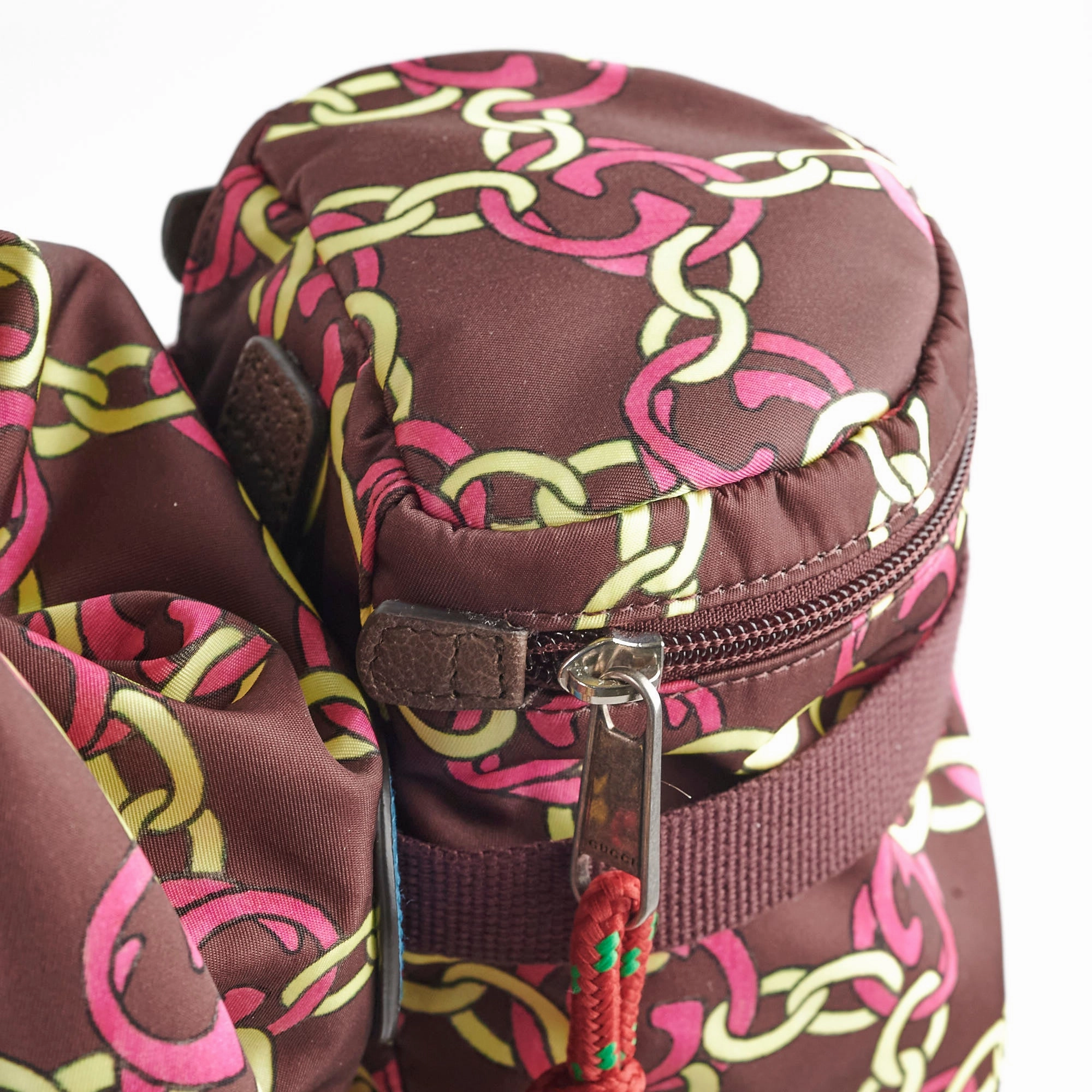 Gucci x Northface Nylon & Leather Backpack