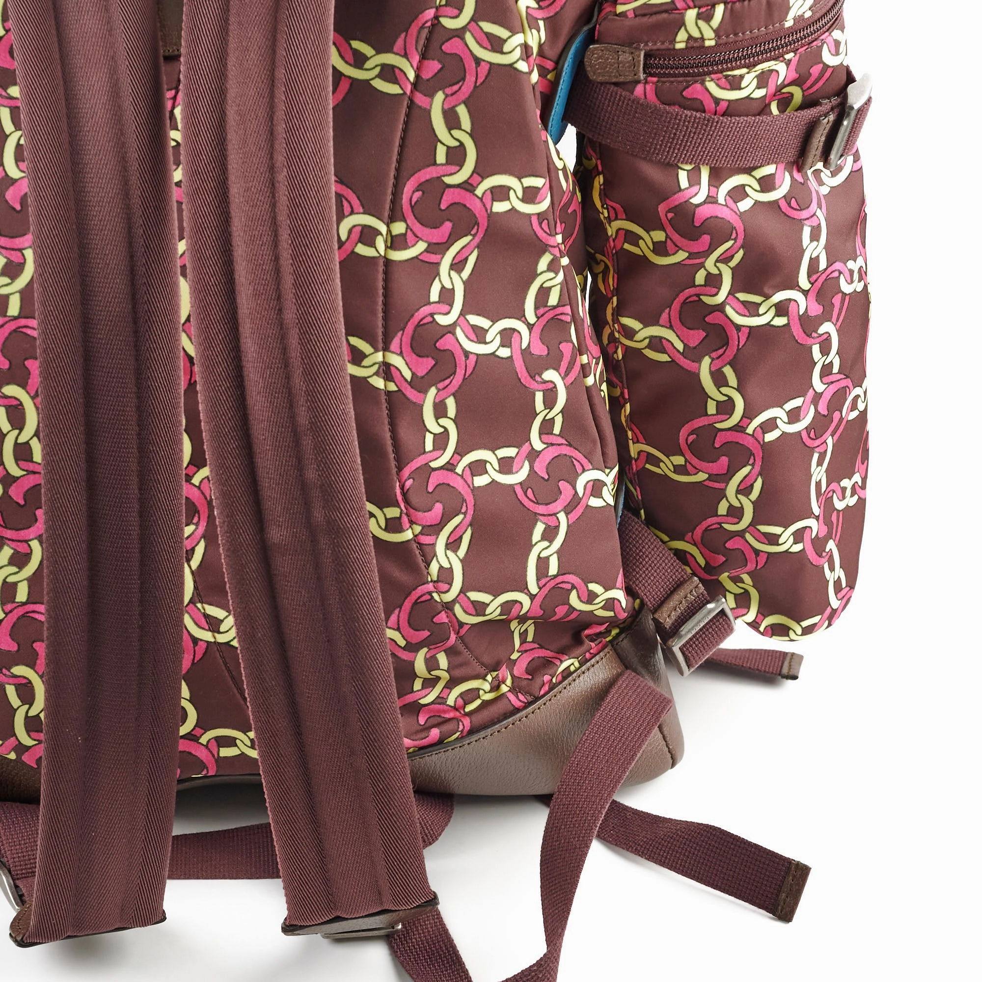 Gucci x Northface Nylon & Leather Backpack
