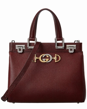 Gucci Zumi Small Leather Top Handle Shoulder Bag