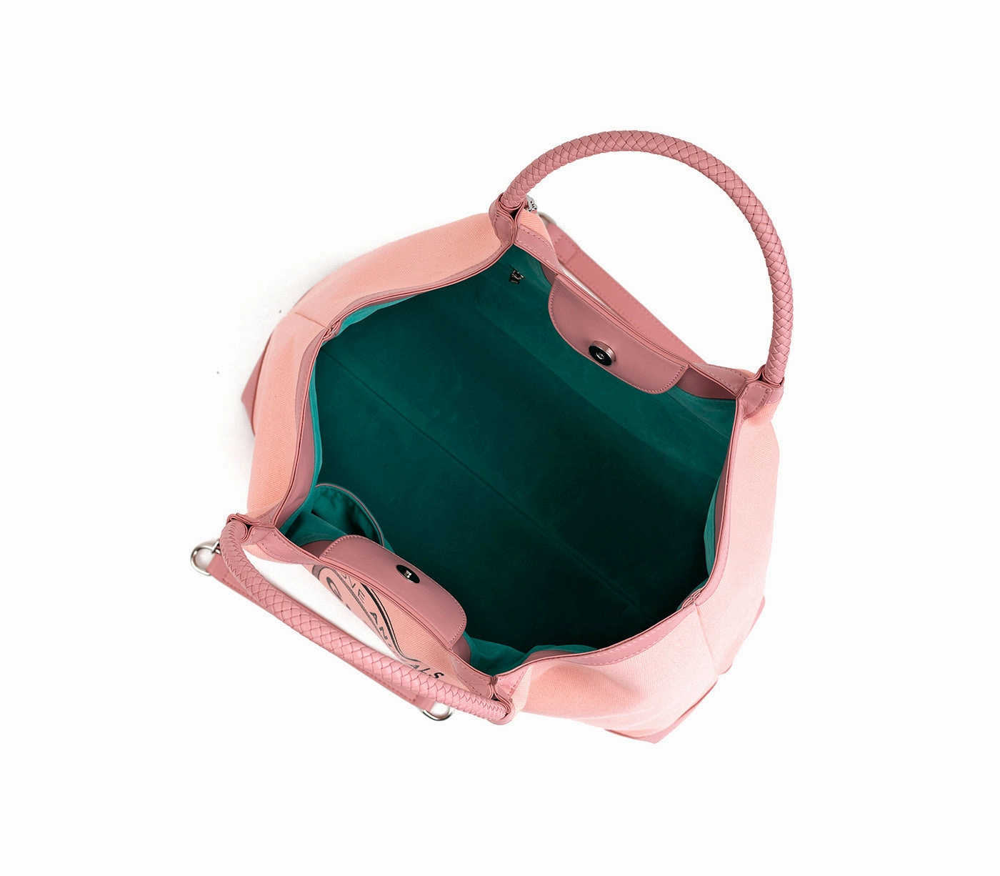 Gunas New York RUTH Light Pink Vegan Canvas Tote