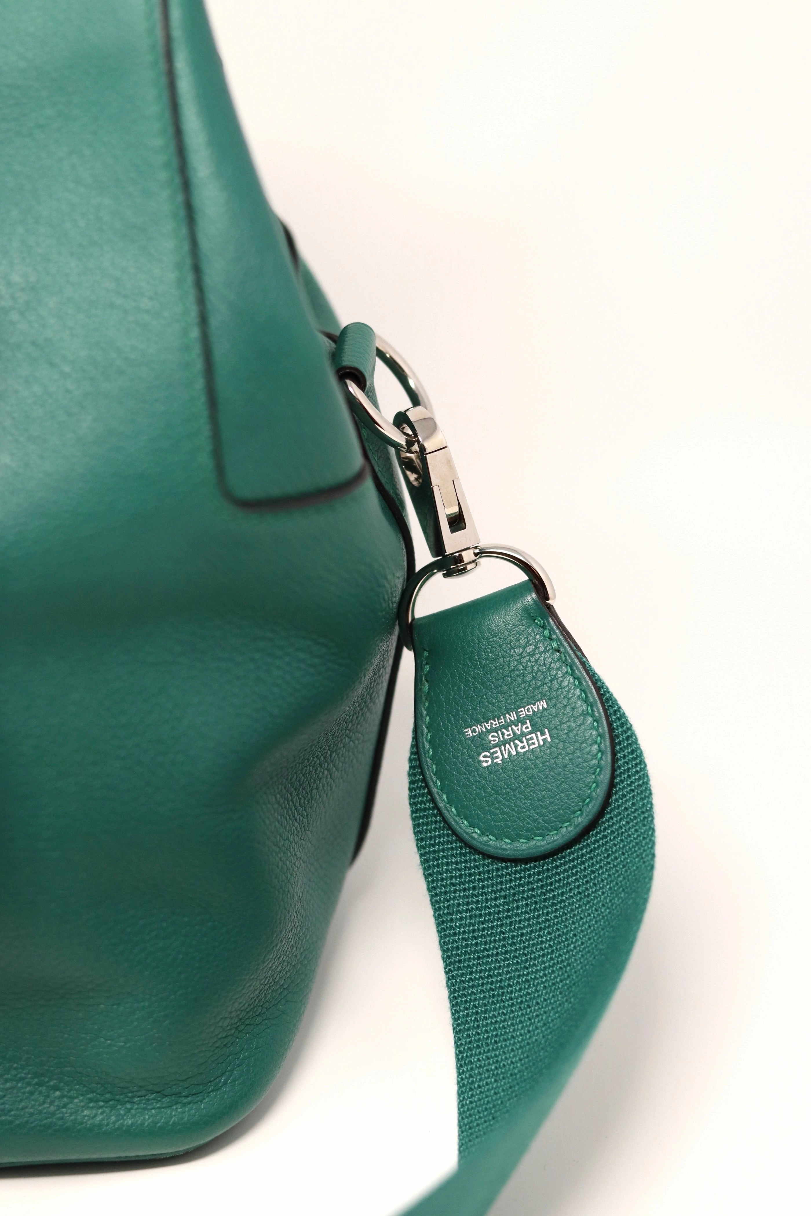 Hermes 2014 ToolBox 26 Shoulder Bag Green