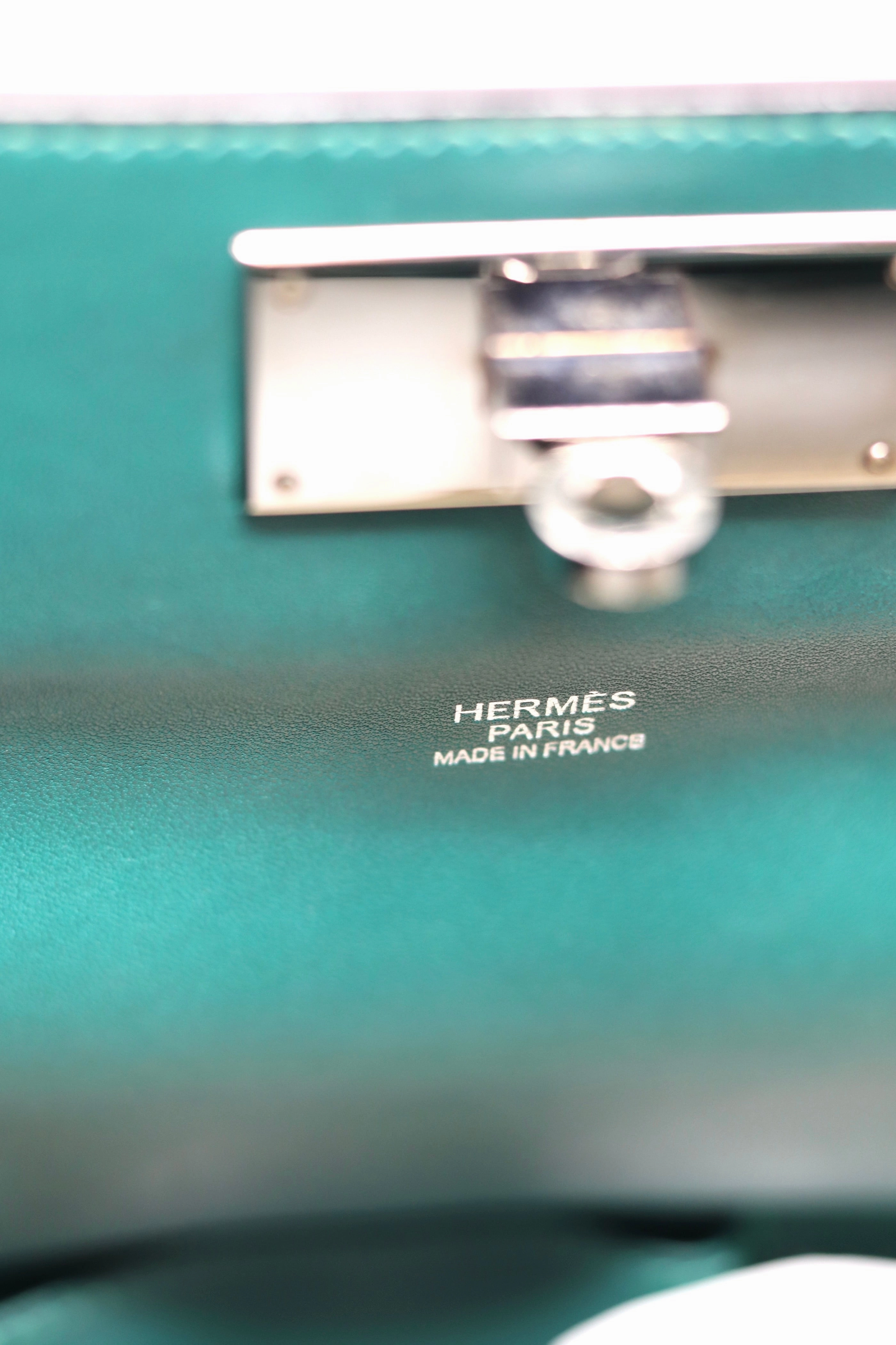 Hermes 2014 ToolBox 26 Shoulder Bag Green
