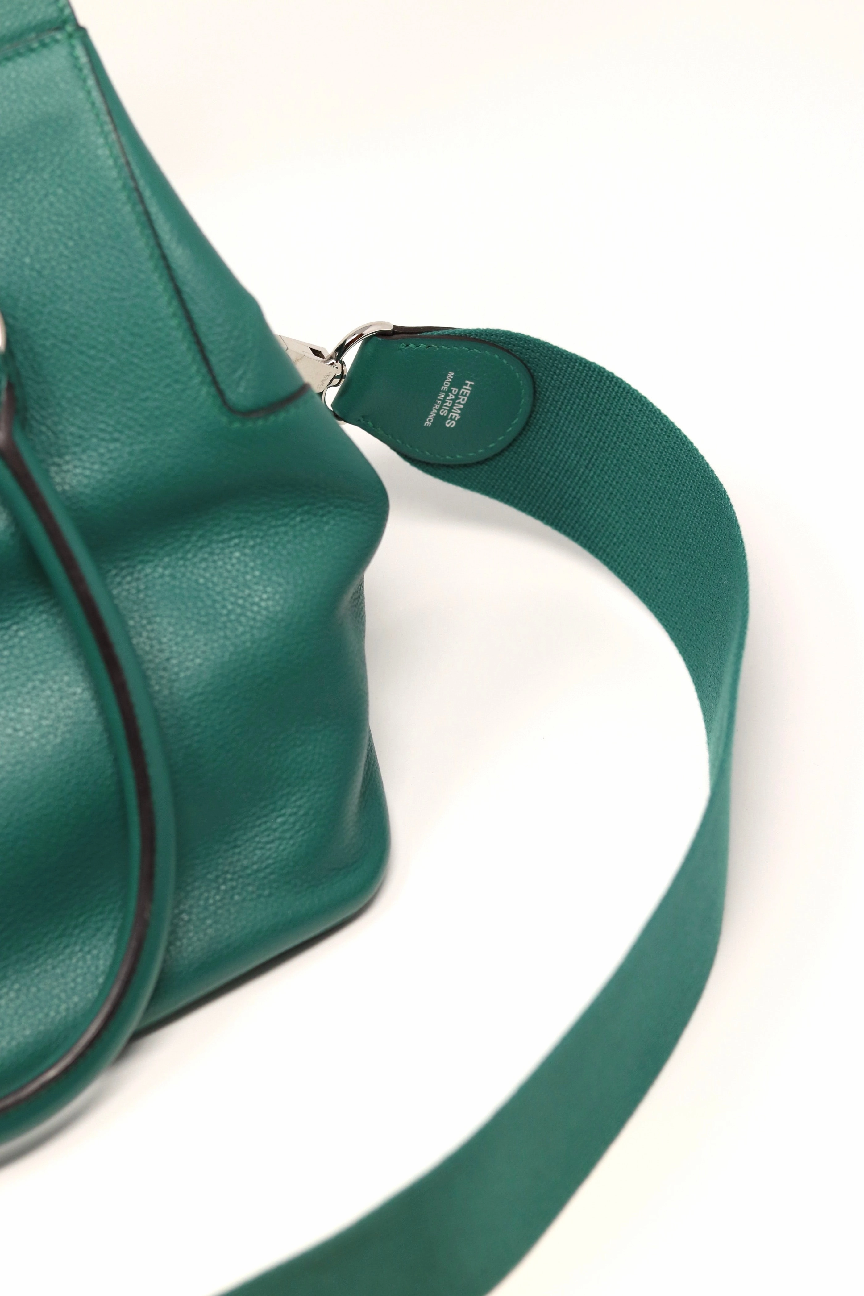 Hermes 2014 ToolBox 26 Shoulder Bag Green